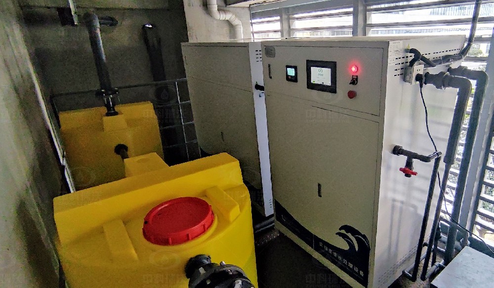 杭州市生物医药加速器三期实验室污水处理设备运行案例